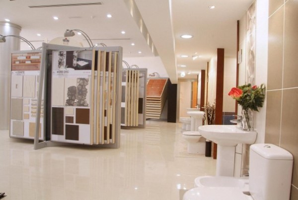 Thiết kế thi công showroom gạch ốp lát cao cấp